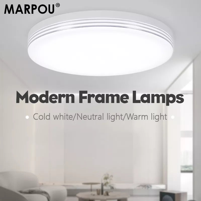 Moderne designer-loftlampe med LED til stuen