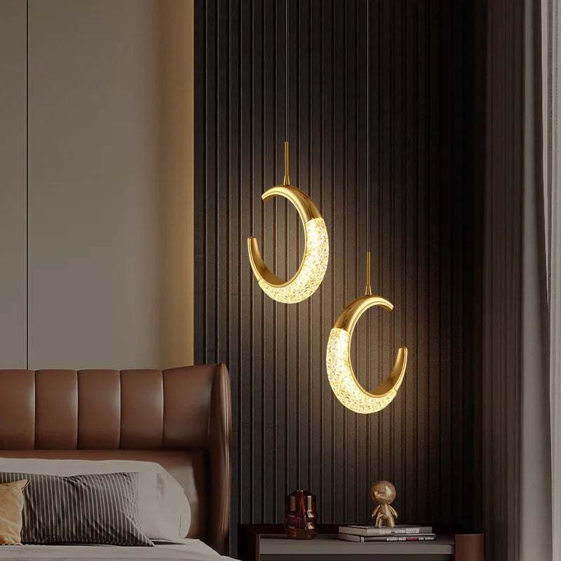 Luksuriøs enkelt lampe moderne lysekrone
