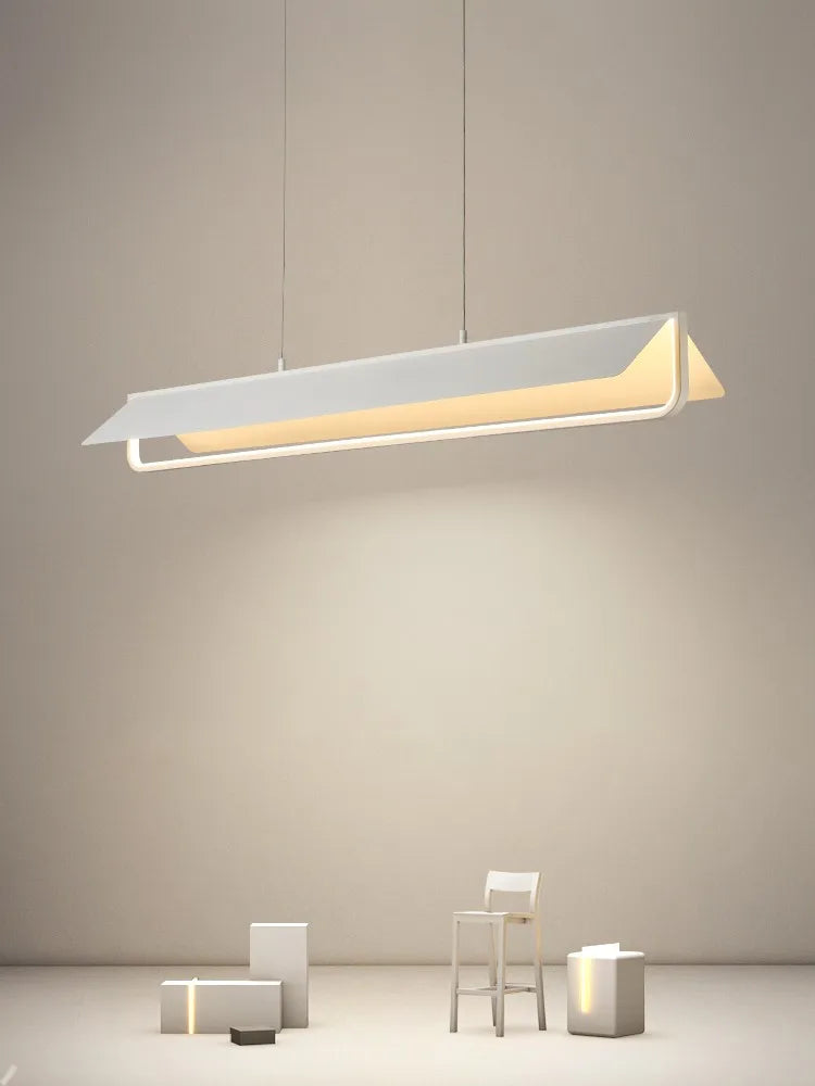 Elegant, moderne LED-lysekrone