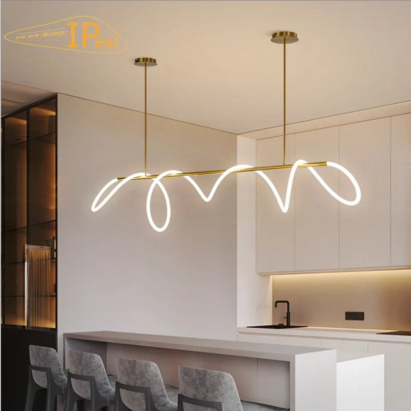 Moderne, elegant LED-pendel