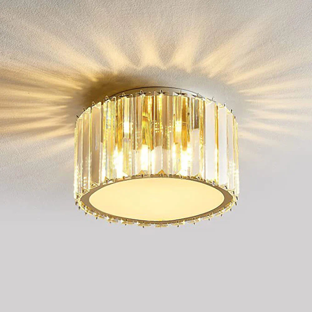 Moderne elegant LED-krystallysekrone