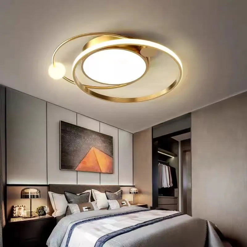 Elegant LED-lysekrone i moderne design
