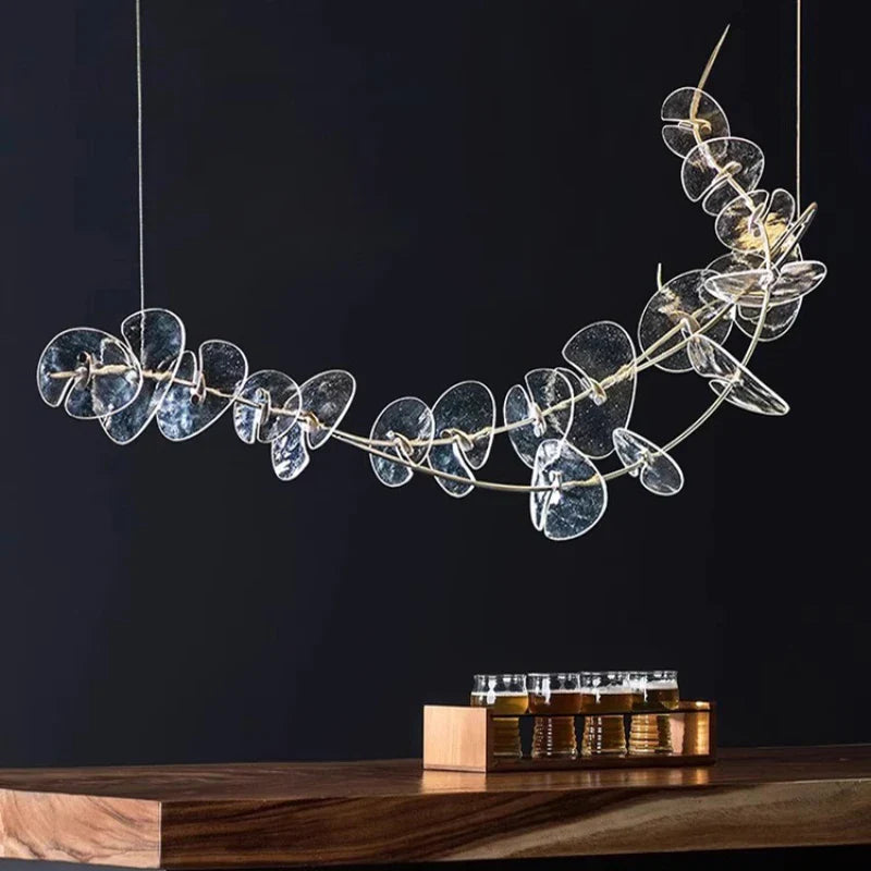 Minimalistisk nordisk chandelie