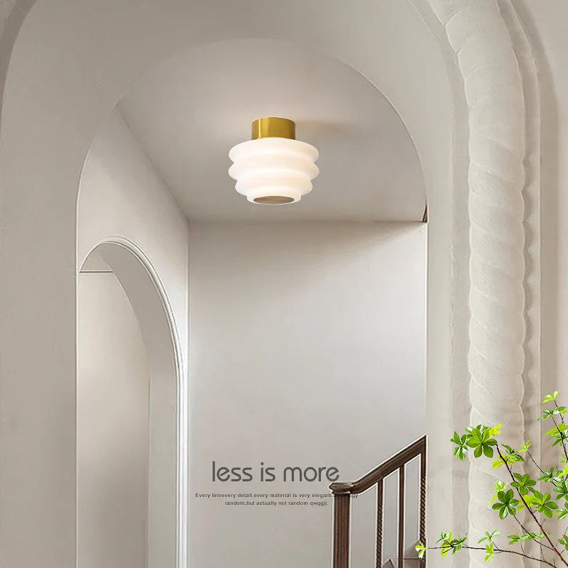 Moderne minimalistisk nordisk elegant lysekrone