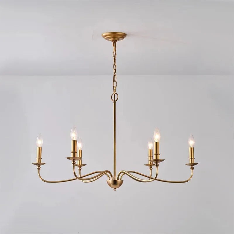 Moderne, minimalistisk lysekrone: sofistikeret design