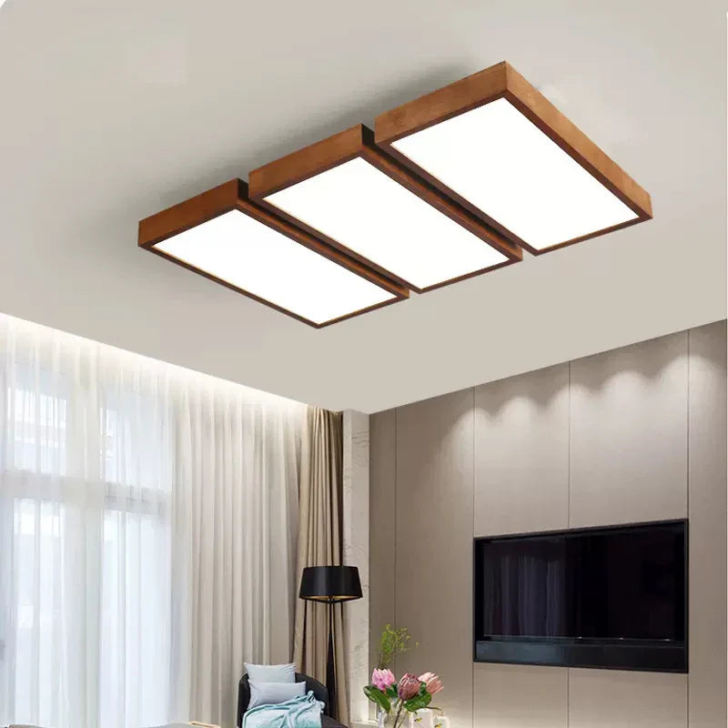 Moderne LED-træpendel