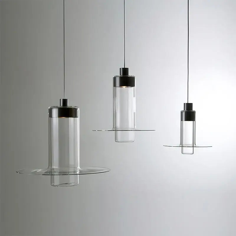 Elegant moderne lysekrone.