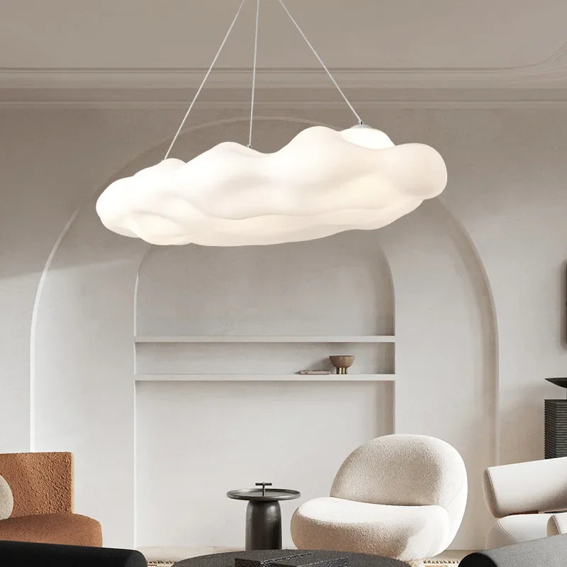Moderne elegant sky-lysekrone til stuen