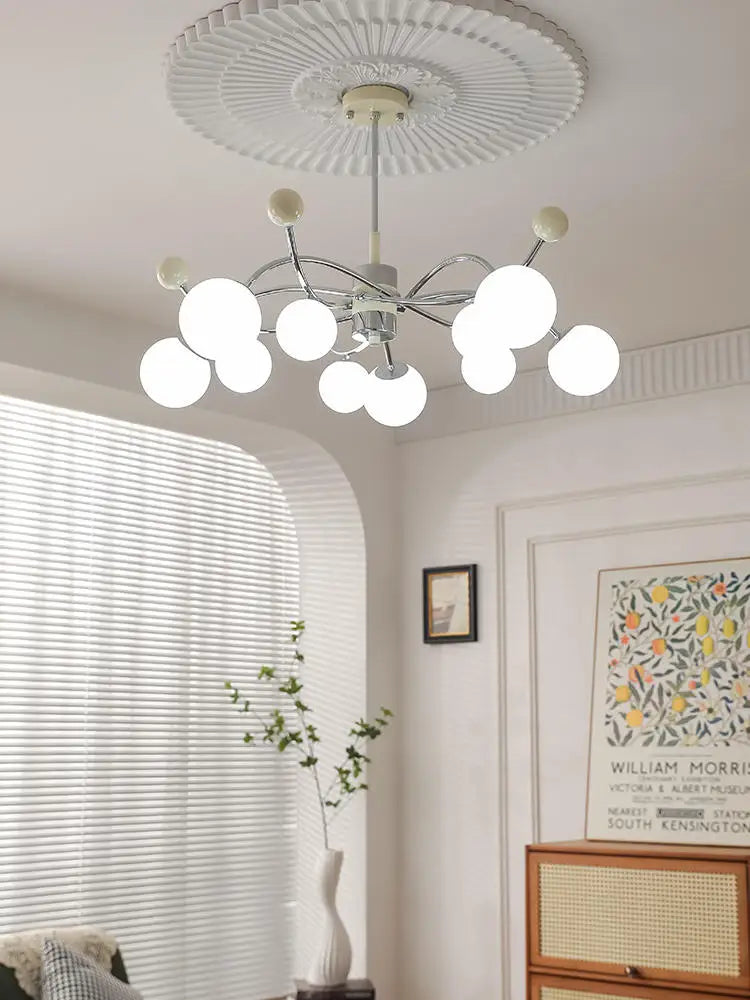 Moderne og lys LED-lysekrone