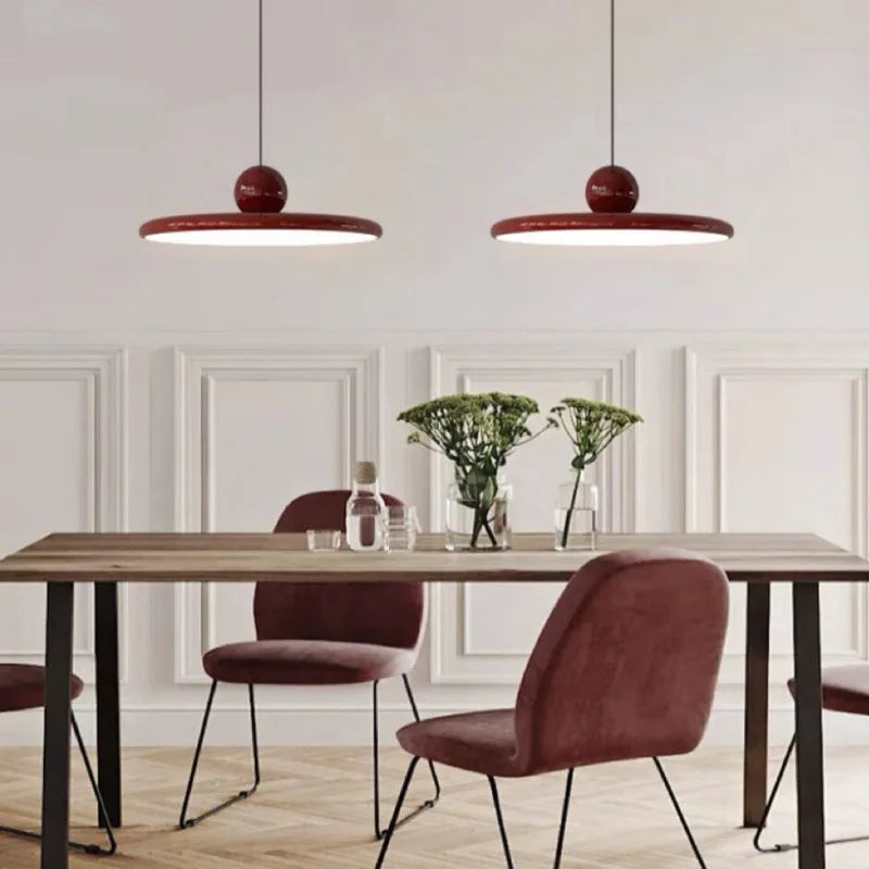 Elegant nordisk LED-lysekrone til stue