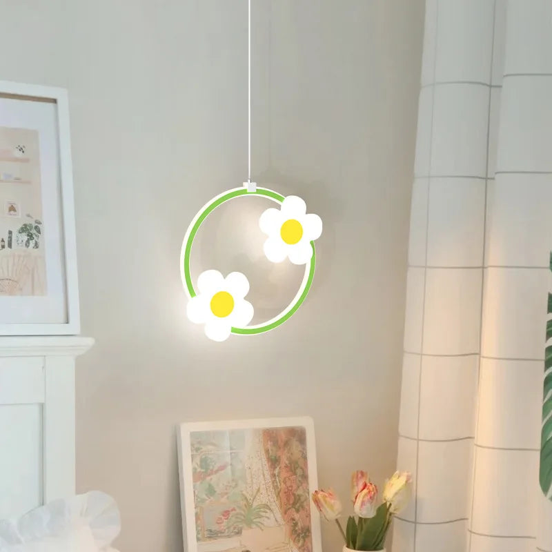 blomsterkrone pendel til pigeværelse