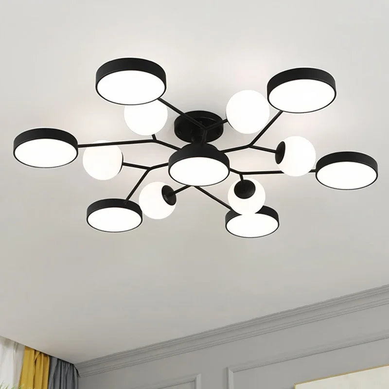 Unik kreativt design LED lysekrone