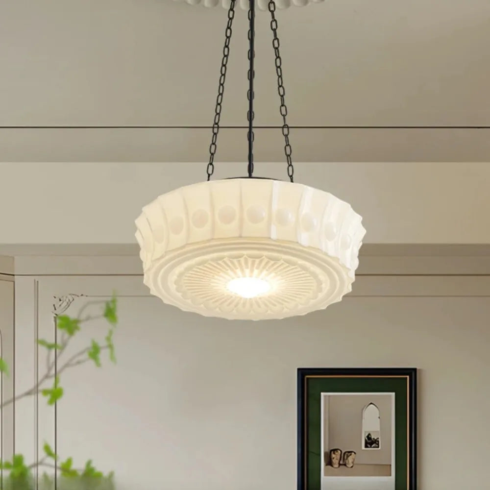 Elegant pendellampe i glas
