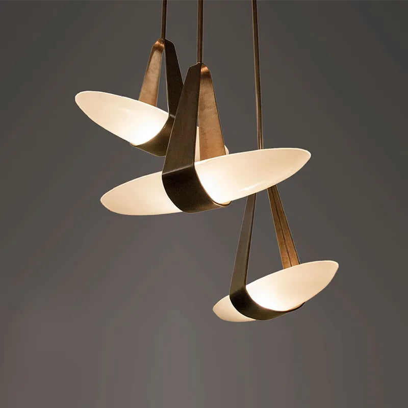 Elegant skandinavisk LED-lysekrone