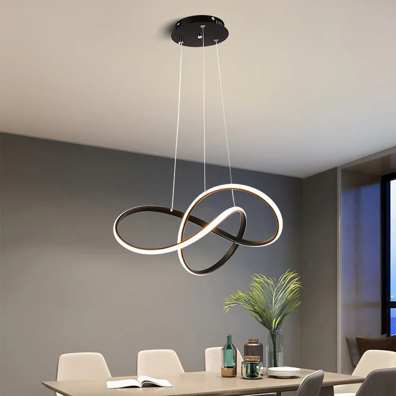 Elegant minimalistisk LED-pendel