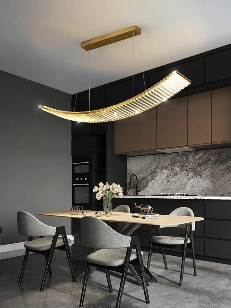 Elegant nordisk LED-glasophæng