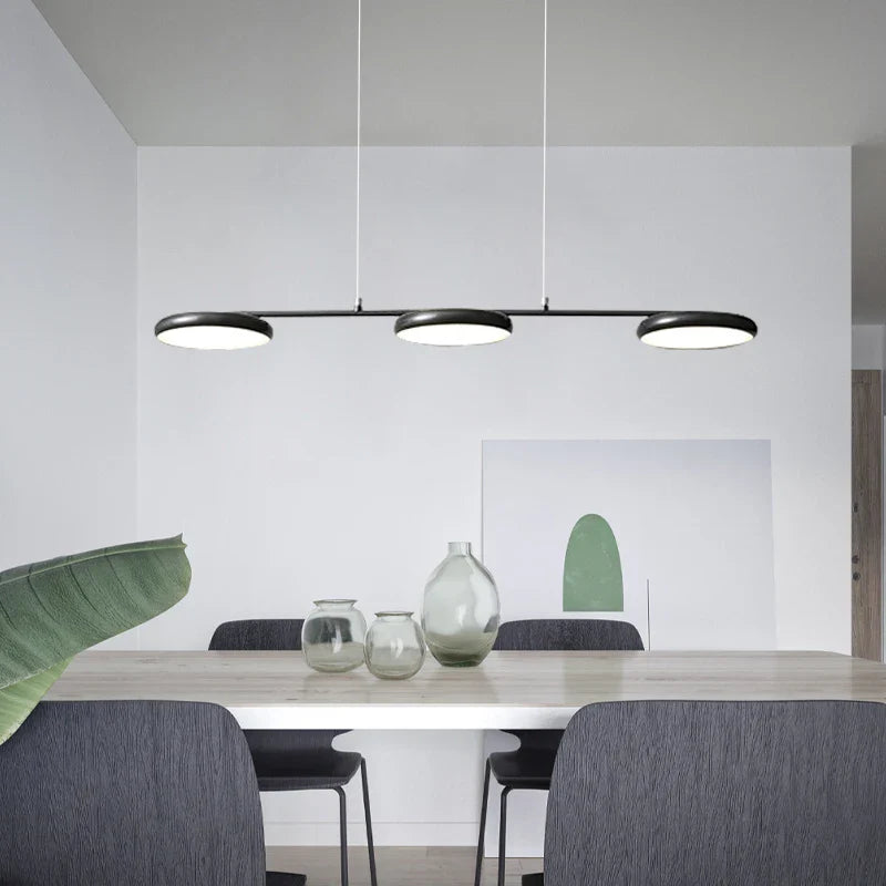 Moderne minimalistisk LED-loftslampe i kobber