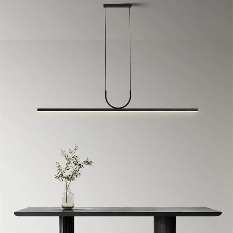 Elegant, minimalistisk LED-lysekrone