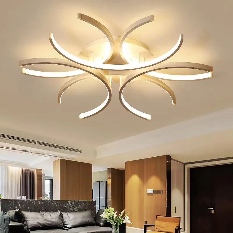 LED-Lysekrone Elegant Moderne Design