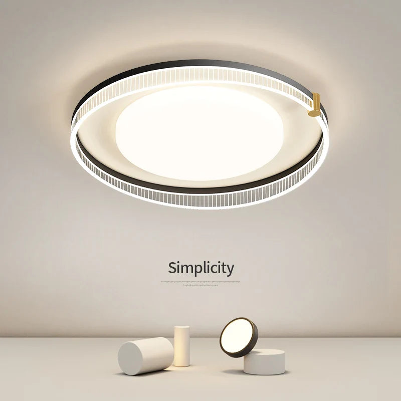 LED-lysekrone, blødt og elegant design