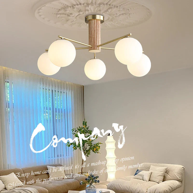 Japansk kobberlampe i retro-middelalderstil til elegant indretning
