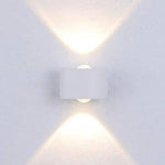 Applique Extérieur Led Design Moderne Élégant Simple - Blanc / Froide Murale Chambre