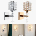 Applique Led Moderne Et Élégante Design Cristal. Murale Chambre