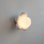 Applique mural led rose