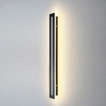 Applique Murale À Design Minimaliste Lumineux Noir / Blanc Chaud (2700-3500K) 120 Cm Applique