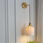 Applique Murale Blanche Scandinave Minimaliste Chic B2 Chambre