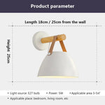 Applique Murale Bois Scandinave Lumière Design. Chambre