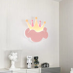 Applique Murale Couronne Lumineuse Design Enfantine. Chambre