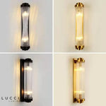 Applique Murale Cristalline Élégante Design Contemporain. Chambre