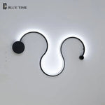 Applique Murale Design Élégante Metal Lumineux Chambre