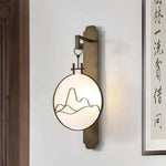 Applique Murale Design Épurée Inspiration Zen Japonaise Chambre