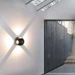 Applique Murale Design Led Circulaire Élégante Extérieure Chambre