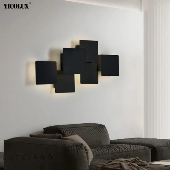 Applique Murale Design Minimaliste Élégant Lumineux Moderne Chambre