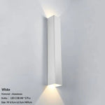 Applique Murale Design Xxx. Blanc / 45Cm Chambre