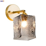 Applique Murale Dorée Élégante Transparence Lumineuse Chambre