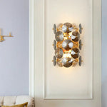 Applique Murale Élégante Design Moderne Gris Cristal Chambre