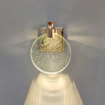 Applique Murale En Cristal Élégance Lumineuse Chambre