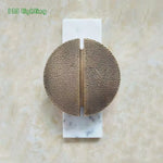 Applique Murale En Marbre: Élégance Minérale Contemporaine. Chambre