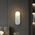 Applique Murale En Marbre Sculpté Lumineux Élégant Chambre