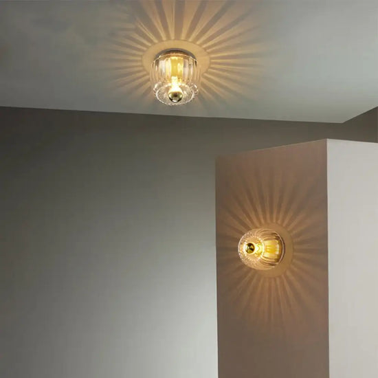 Applique Murale En Verre Moderniste Minimaliste Design. Chambre