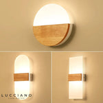 Applique Murale Led Bois Acrylique Chambre