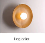 Applique Murale Led Bois Scandinave Élégante Chambre