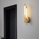 Applique Murale Led Contemporaine Cuivre Élégante Applique Chambre