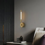 Applique Murale Led Contemporaine Cuivre Élégante Applique Chambre