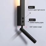Applique Murale Led Contemporaines Design Élégant Chambre
