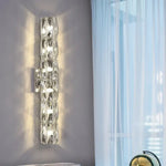 Applique Murale Led Cristalline Luxueuse Élégante Chambre